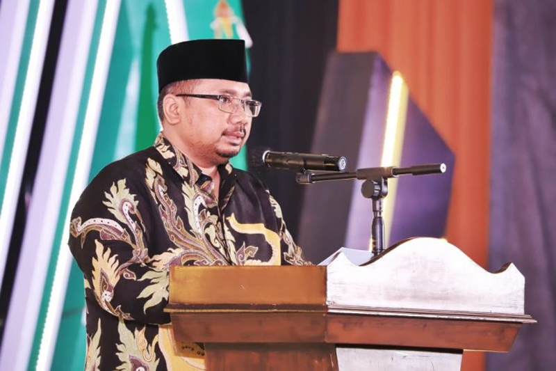 Menteri Agama Menag Yaqut Cholil Qoumas